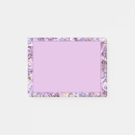 Notas Post-it® Borde púrpura