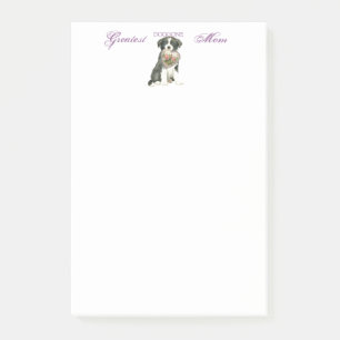Notas Post-it® Border Collie Heart Mom