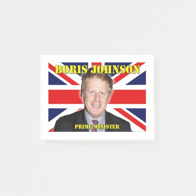 Notas Post-it® Boris Johnson Primer Ministro (Anverso)