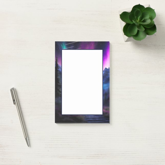 Notas Post-it® Bosque encantado (Oficina)