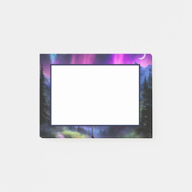 Notas Post-it® Bosque encantado (Anverso)