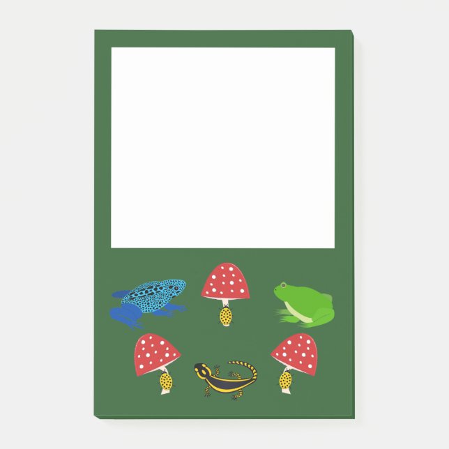 Notas Post-it® Bosque Venenoso de Halloween (Anverso)