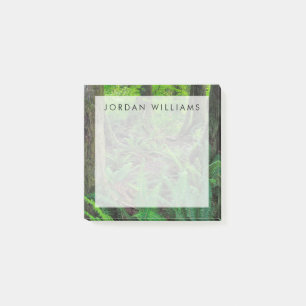 Notas Post-it® Bosque Verde Exuberante Escénico