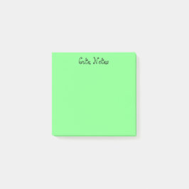 Notas Post-it® Bosque verde Pastel