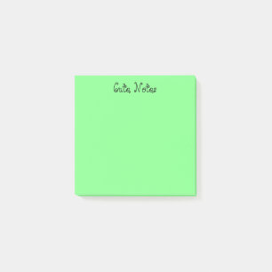 Notas Post-it® Bosque verde Pastel