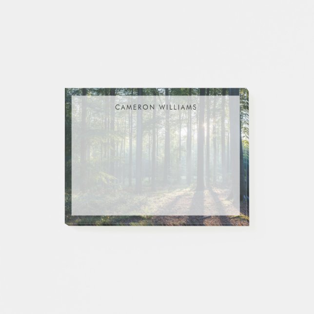 Notas Post-it® Bosques | Selva negra Alemania (Anverso)