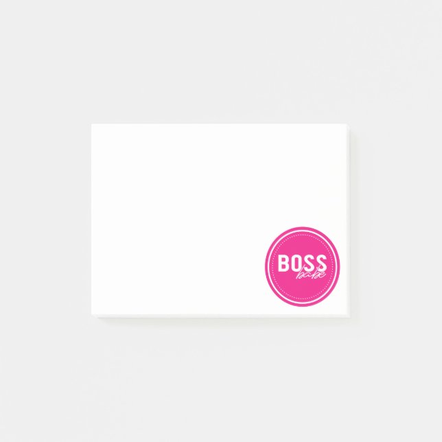Notas Post-it® Boss Babe (Anverso)