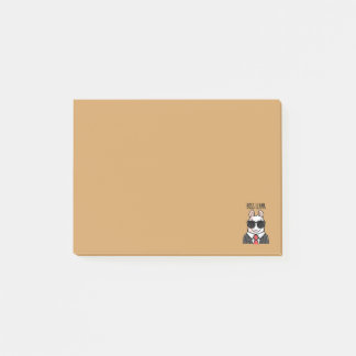 Notas Post-it® Boss Llama