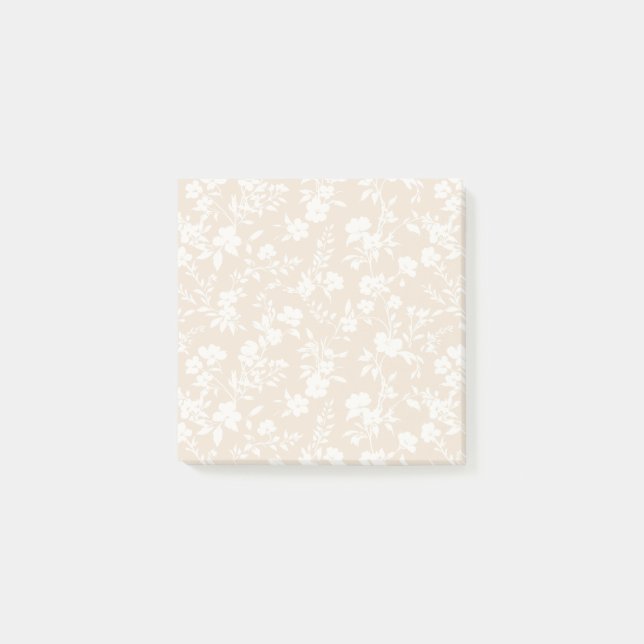 Notas Post-it® Botanical Garden Neutral - Soft Linen (Anverso)