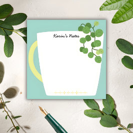 Notas Post-it®  Botanical Mug Sticky Notes – Greenhouse 