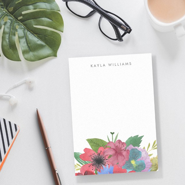 Notas Post-it® Bouquet de flores silvestres personalizado (Subido por el creador)