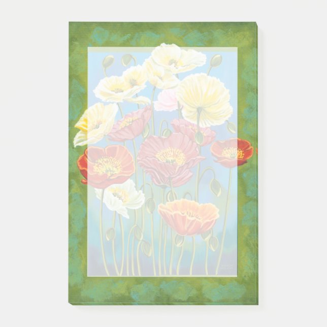 Notas Post-it® Bouquet en la frontera I (Anverso)