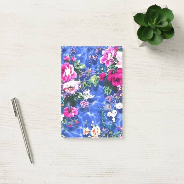 Notas Post-it® Bouquets con rosas (Oficina)