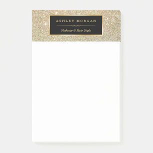 Notas Post-it® Boutique enrrollado de la belleza de las chispas