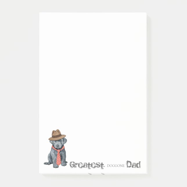 Notas Post-it® Bouvier des Flandres Dad Post-it Notes (Anverso)