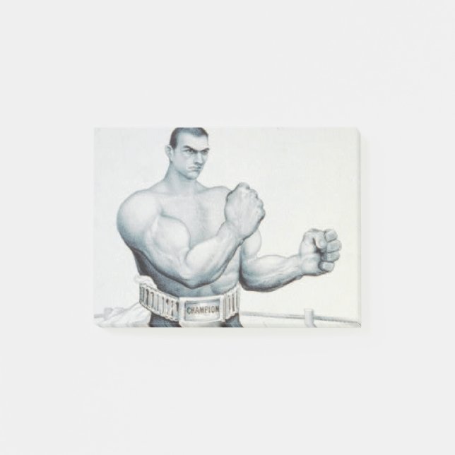 Notas Post-it® Boxeo SUPERIOR (Anverso)
