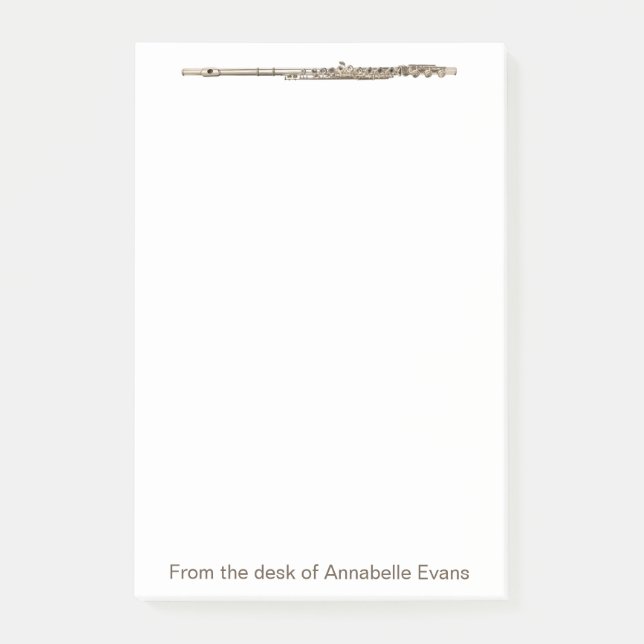 Notas Post-it® Brass Flute (Anverso)