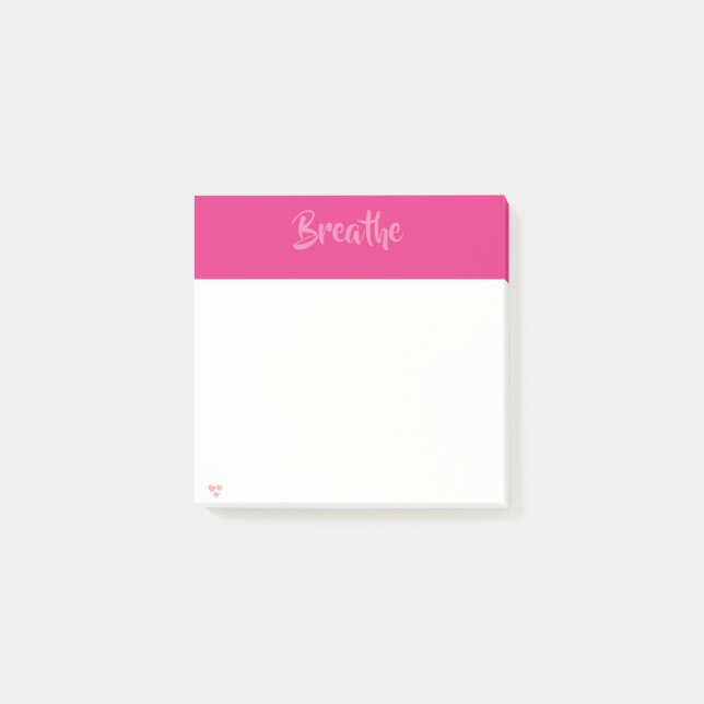 Notas Post-it® BREATHE Post-It notes (Anverso)