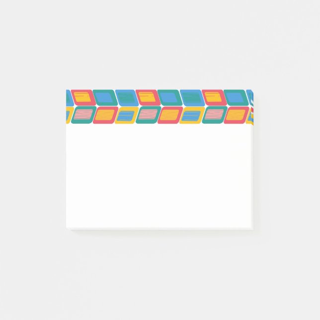 Notas Post-it® Bright Lean (Anverso)