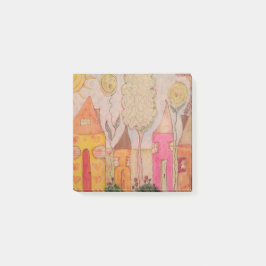 Notas Post-it® Brillante en el vecindario