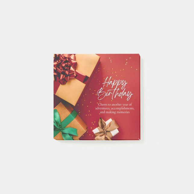 Notas Post-it® Brindis por Otro Año (Anverso)