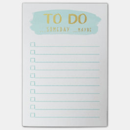 Notas Post-it® Brote de pincel | Lista de tareas pendientes de Pr