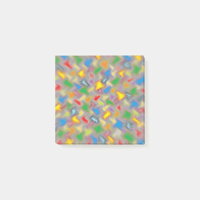Notas Post-it® Brotes de pincel (Anverso)