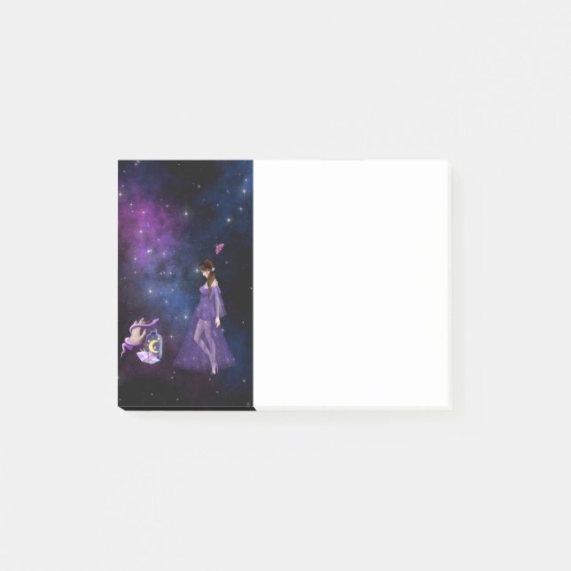 Notas Post-it® Brujería Esoterica Magick Púrpura Regalo Para Bruj (Anverso)