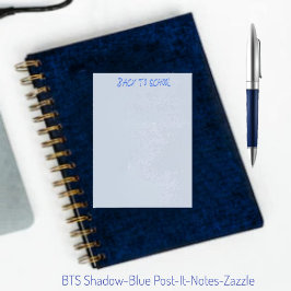 Notas Post-it® BTS Shadow-Blue