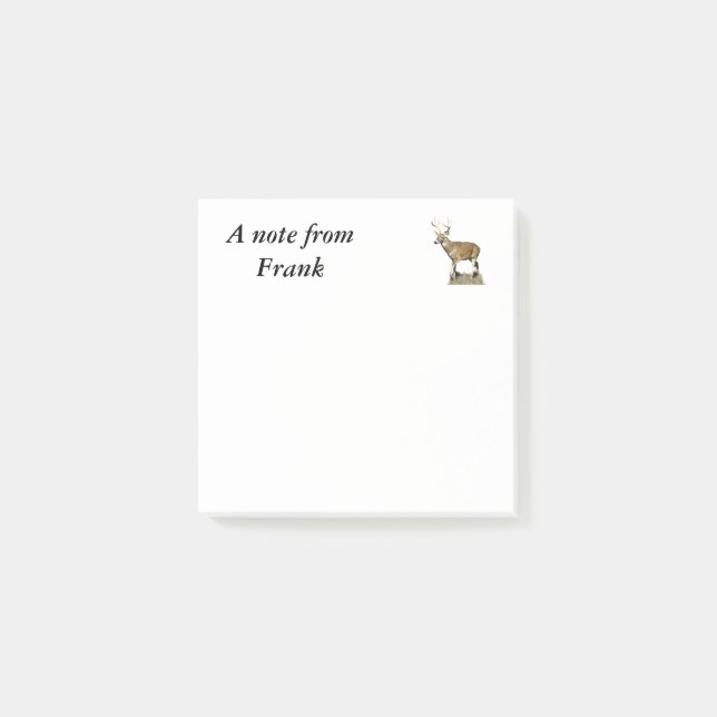 Notas Post-it® Buck (Anverso)