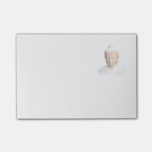 Notas Post-it® Buda en blanco   Serene Meditativo Y Tranquilo