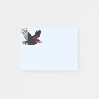 Notas Post-it® Buitre de Turquía del vuelo