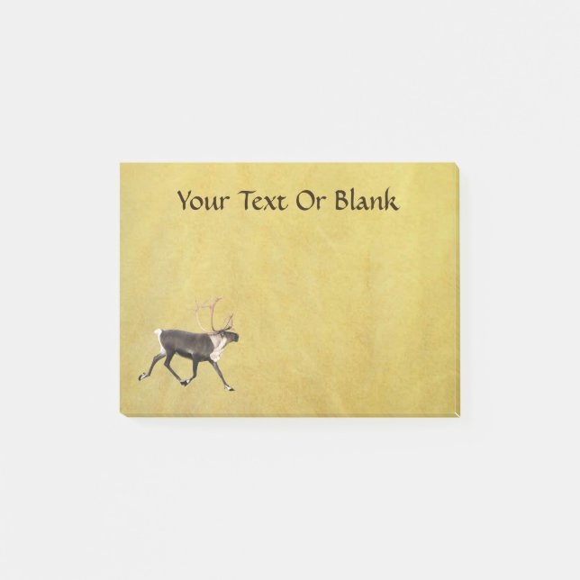Notas Post-it® Bull Caribou (Anverso)