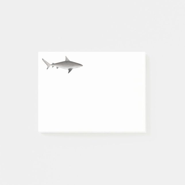 Notas Post-it® Bull Shark Post-it Notes (Anverso)