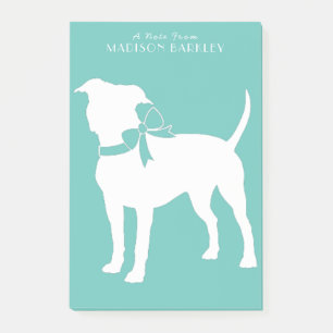 Notas Post-it® Bulldog americano Staffordshire Pit Puppy