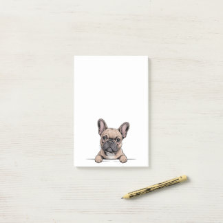 Notas Post-it® Bulldog Francés Adorable Frenchie
