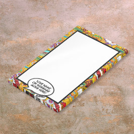 Notas Post-it® Burbuja de Mensaje de Nombre de Cómic Divertido
