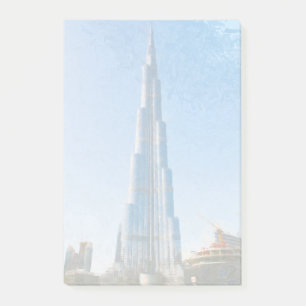 Notas Post-it® Burj Khalifa, pintura de Dubai