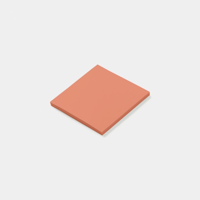 Notas Post-it® Burnt Sienna (En perspectiva)