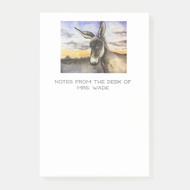 Notas Post-it® Burro (Anverso)