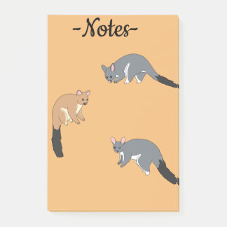 Notas Post-it® Bushy Tail Possums
