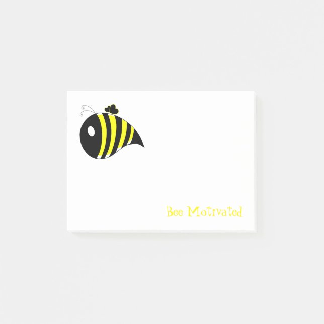 Notas Post-it® Busy Bee Motvational (Anverso)