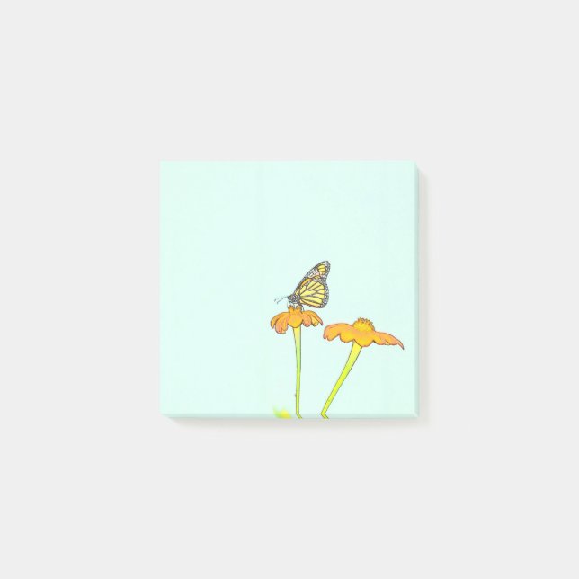 Notas Post-it® Butterfly Post-It Notes (Anverso)