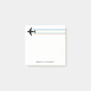 Notas Post-it® C-17 Globemaster Striped Personalizar Notepad