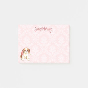 Notas Post-it® Caballeros subiós tarjeta del día de San Valent