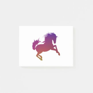 Notas Post-it® Caballo - 1 - colorido
