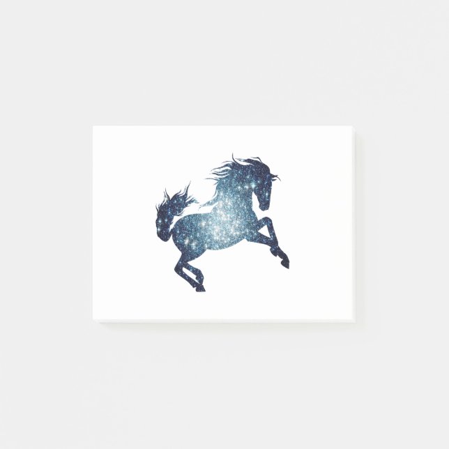 Notas Post-it® Caballo - 1 galaxia (Anverso)