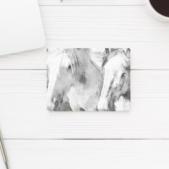 Notas Post-it® Caballo Blanco Hermoso (Subido por el creador)