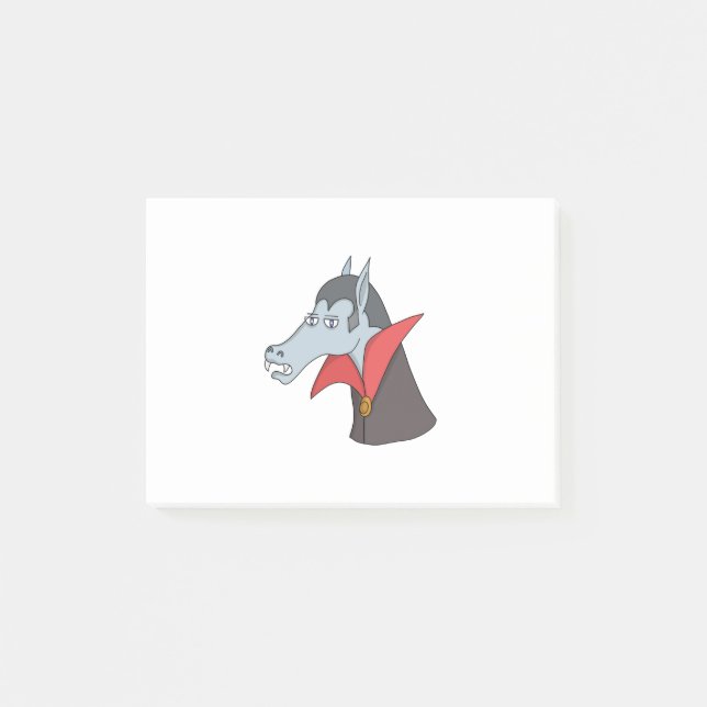 Notas Post-it® Caballo de vampiro (Anverso)