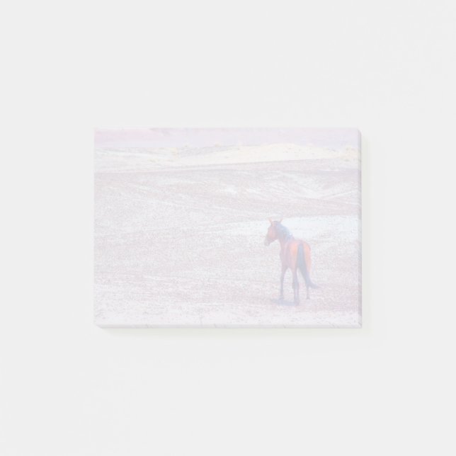 Notas Post-it® Caballo desierto P8640 (Anverso)